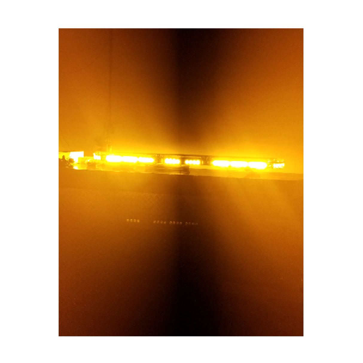 LED Warning Light Bar Amber