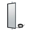 Mirror Head West Coast Angle-Back Heated 6" x 16" Stainless Steel