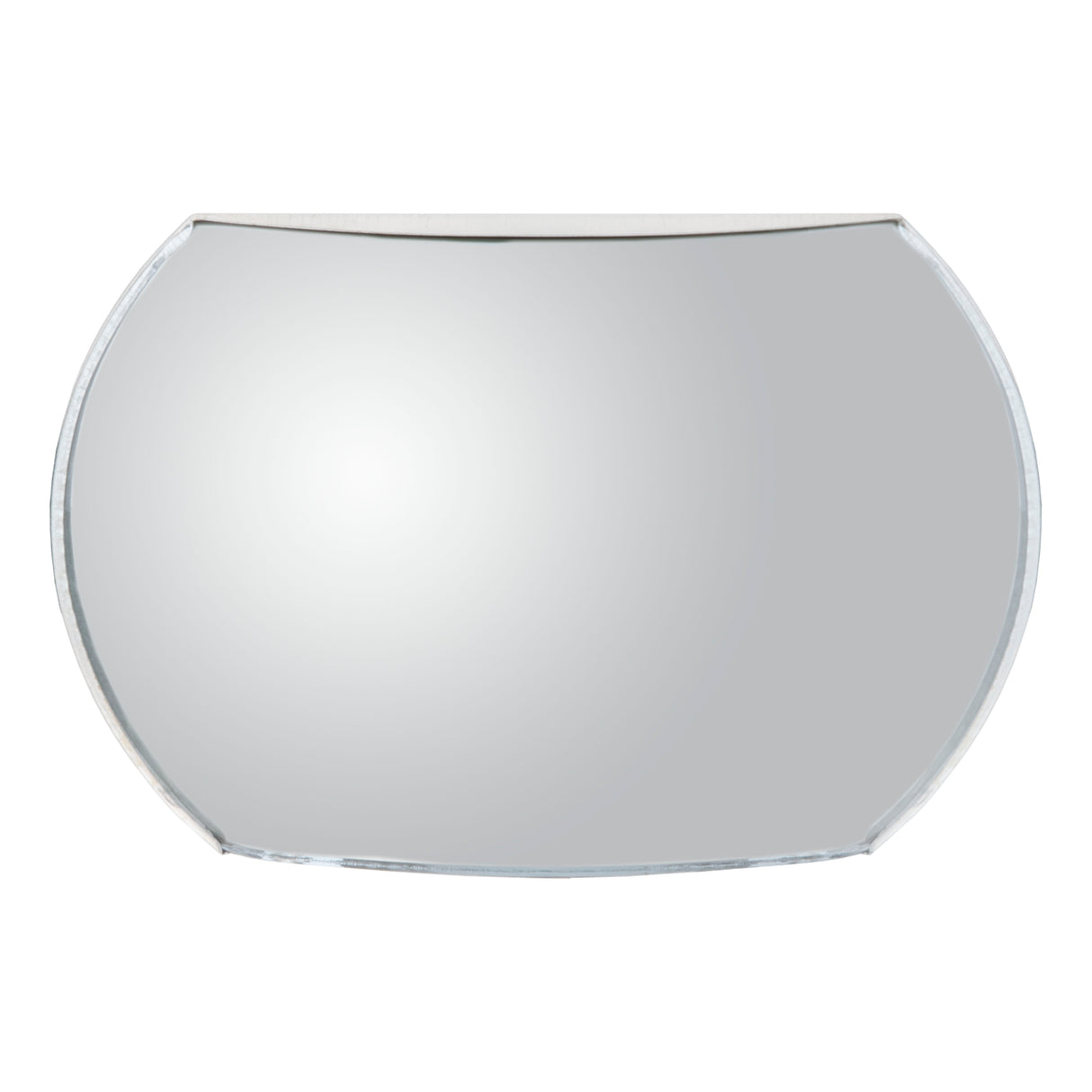 Mirror Convex 4" x 5-1/2" Rectangular Plastic Stick-On 