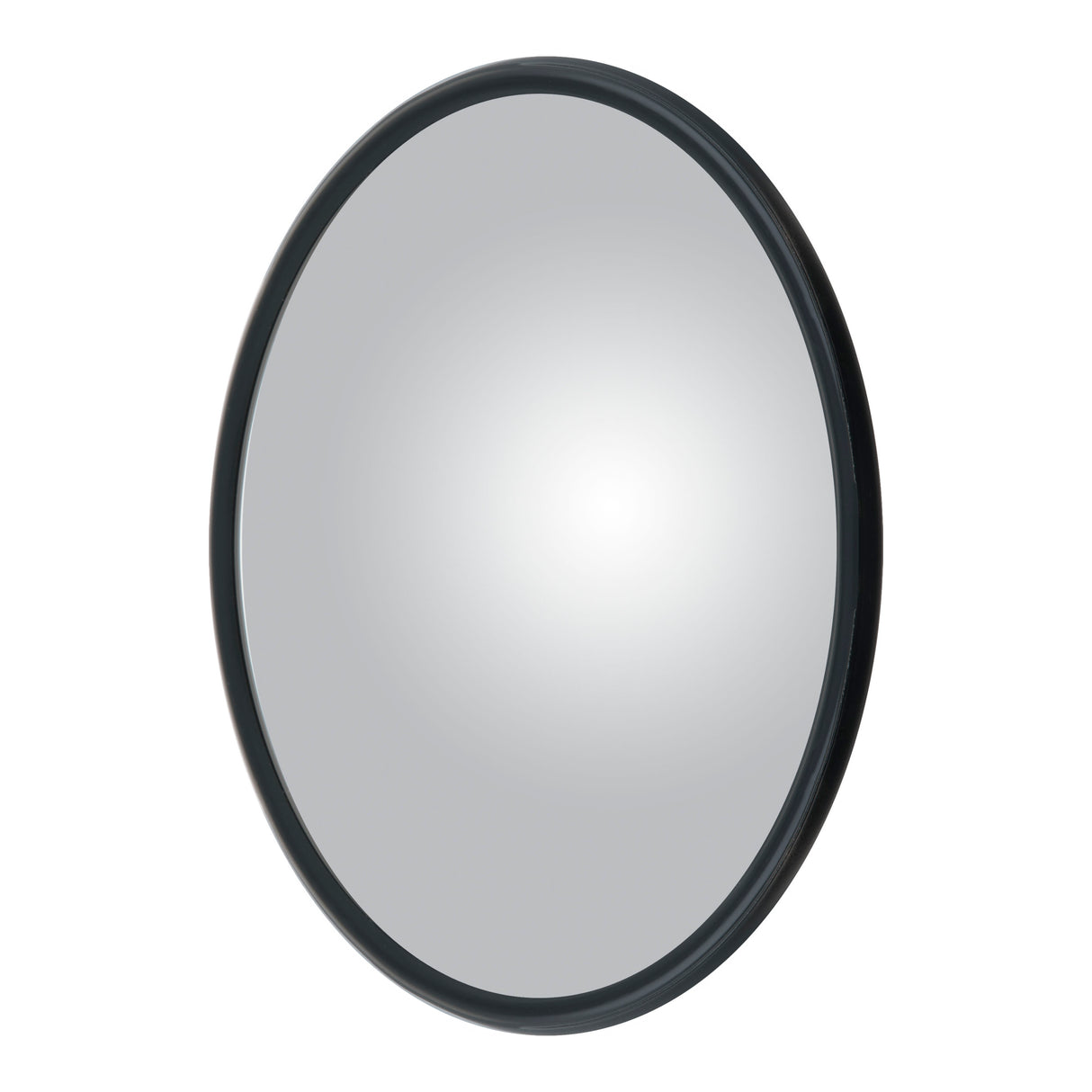 Mirror Head Convex Center-Mount 10" Black Plastic