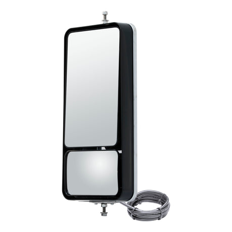 Mirror Head West Coast Motorized Dual-Vision Heated & Lighted 6-1/4" x 10-3/4" Stainless Steel