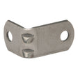 Mirror J-Bracket Convex 3/8" Holes Stainless 