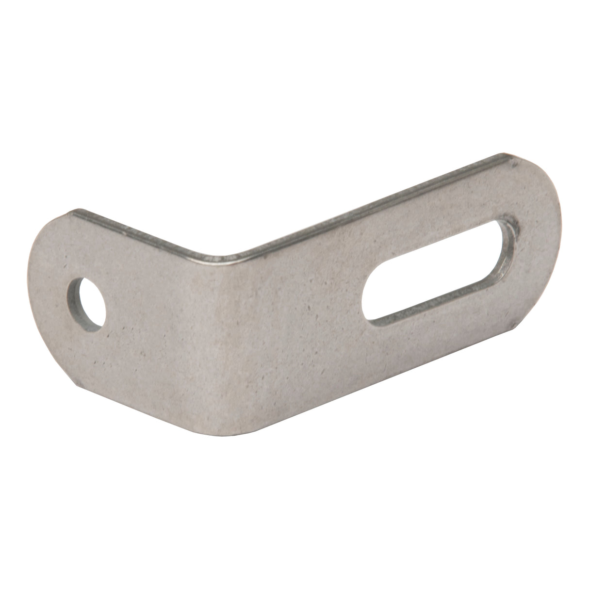 Mirror J-Bracket Stainless Steel 5/16" x 1-1/8" 1/4" Stud Hole