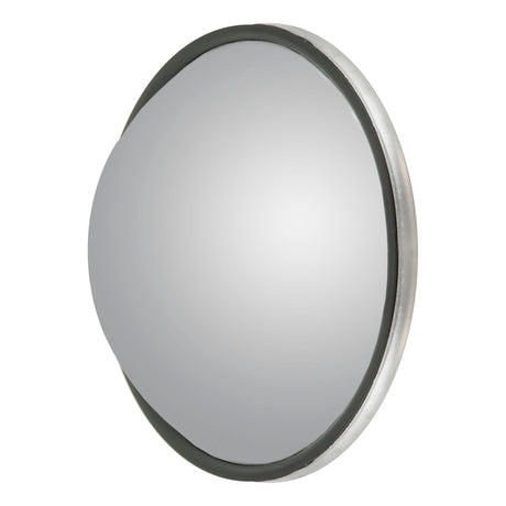 Mirror Head Convex 8" Stainless Center-Mount Semi-Bubble 