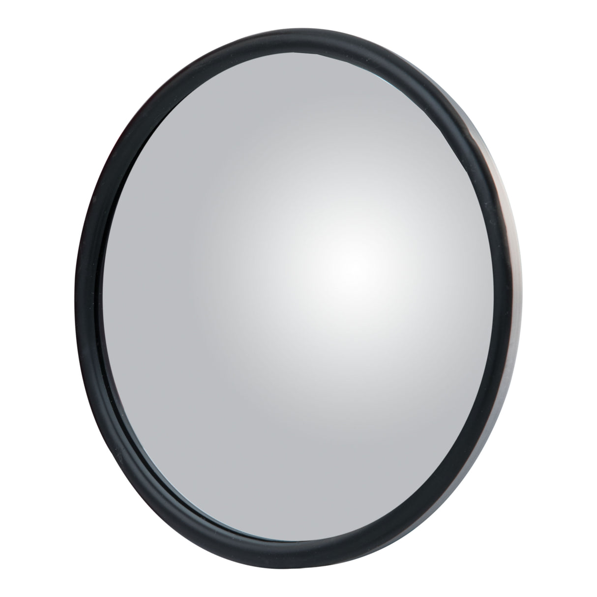 Mirror Head Convex 5" Black Steel Center-Mount 