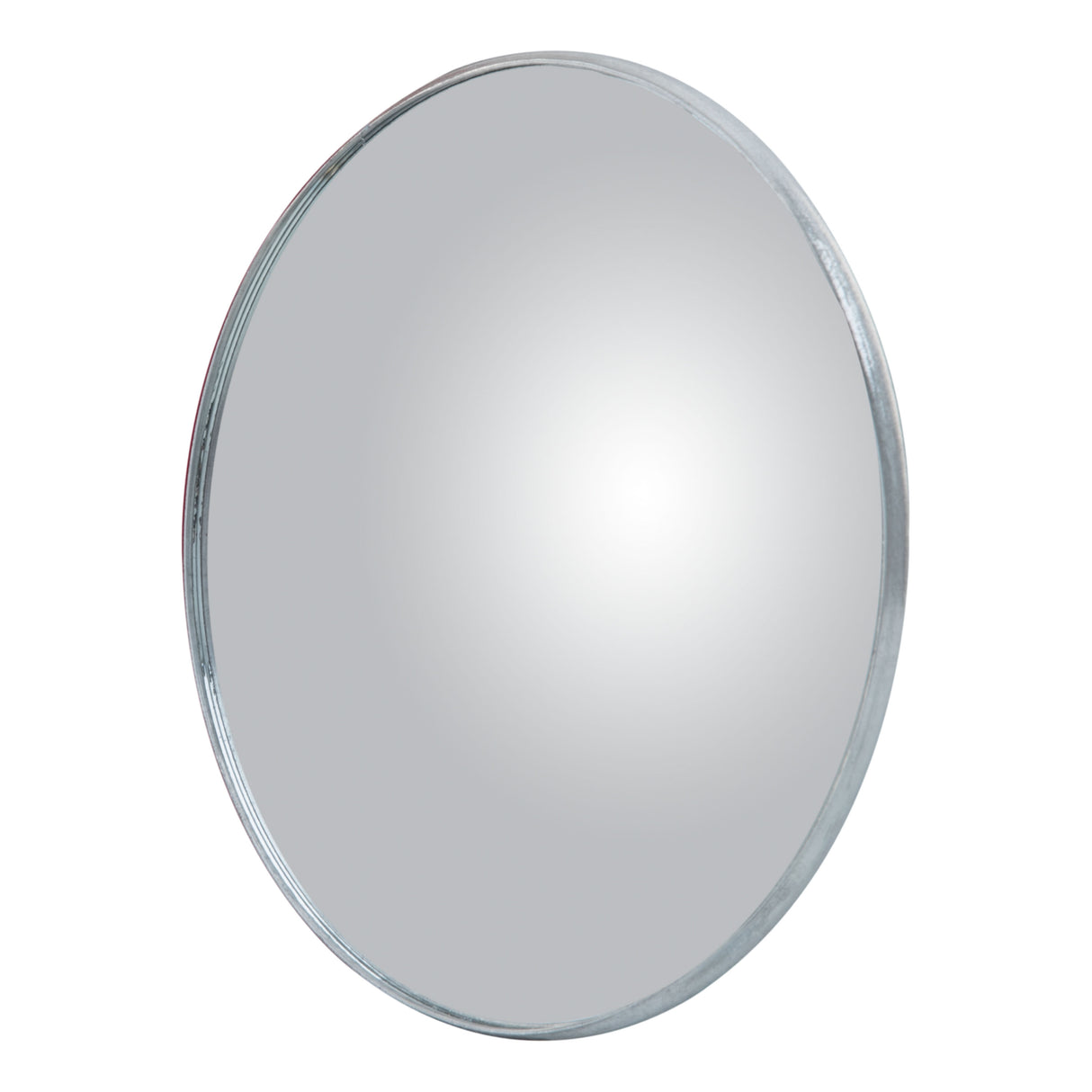 Mirror Head Convex Center-Mount 6" Satin Anodized