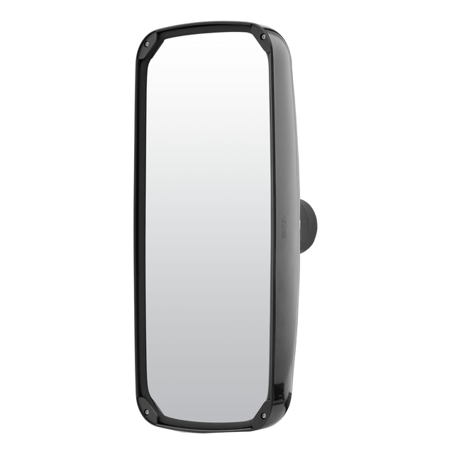 Mirror West Coast Fits 3/4" to 1-1/4" Tube Aerodynamic 8" x 17" Black Plastic 