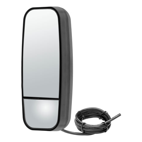 Mirror Head Motorized Dual-Vision Heated Aerodynamic 7" x 13-1/2" Black